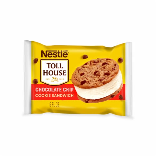 Nestle Toll House Chocolate Chip Cookie Sandwiches Perspective: back