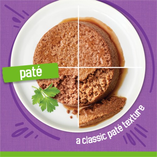 Purina Friskies Poultry Pate Favorites Wet Cat Food Variety Pack Perspective: back