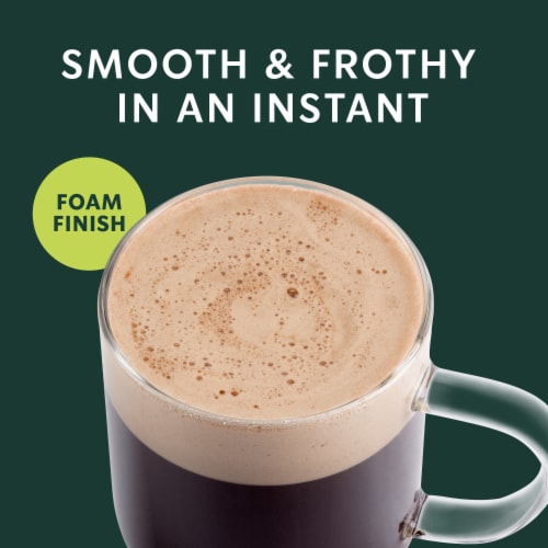 Starbucks Premium Instant Coffee Crema Collection Molten Chocolate Flavored Instant Coffee Perspective: back