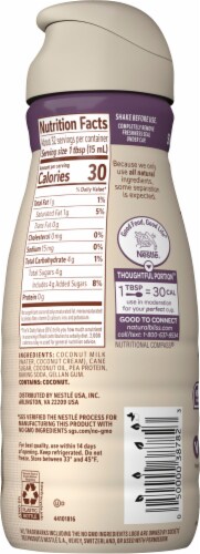 Coffee-mate® Natural Bliss® Sweet Creme Coconut Milk Liquid Coffee Creamer Perspective: back