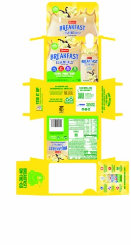 Carnation Breakfast Essentials® Classic French Vanilla High Protein Drink Perspective: back