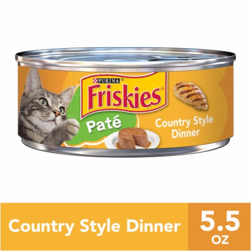 Purina Friskies Wet Cat Food Pate Country Style Dinner 5.5 oz Kroger