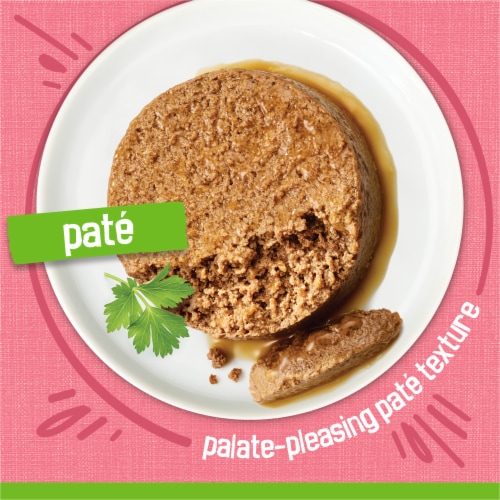 Purina Friskies Wet Cat Food Pate Salmon Dinner Perspective: back