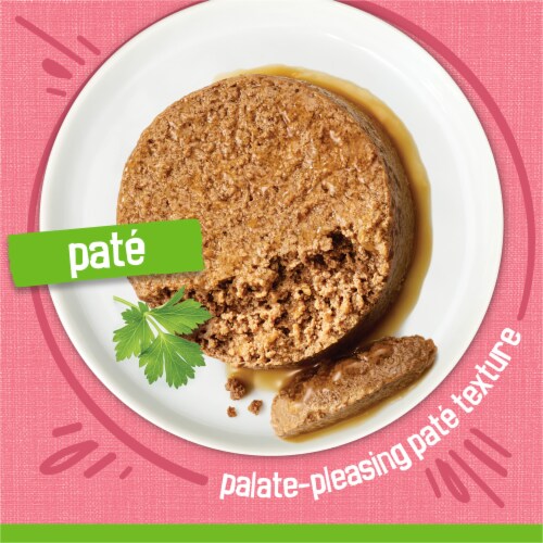 Friskies Pate Salmon Dinner Wet Cat Food Perspective: back