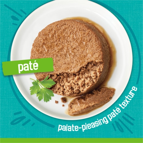 Purina Friskies Wet Cat Food Pate Sea Captain's Choice Perspective: back