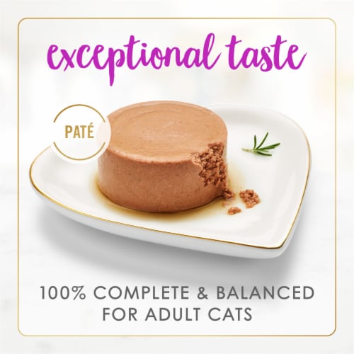 Purina Fancy Feast Classic Pate Wet Cat Food Tender Beef & Liver Feast Perspective: back