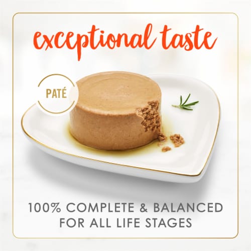 Purina Fancy Feast Classic Pate Wet Cat Food Salmon Feast Perspective: back