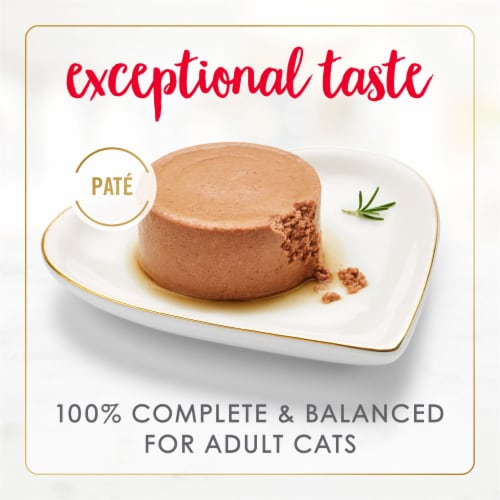 Purina Fancy Feast Classic Pate Wet Cat Food Tender Beef & Chicken Feast Perspective: back