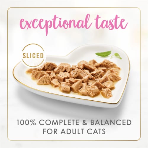 Fancy Feast Sliced Chicken Hearts & Liver Feast in Gravy Wet Cat Food Perspective: back