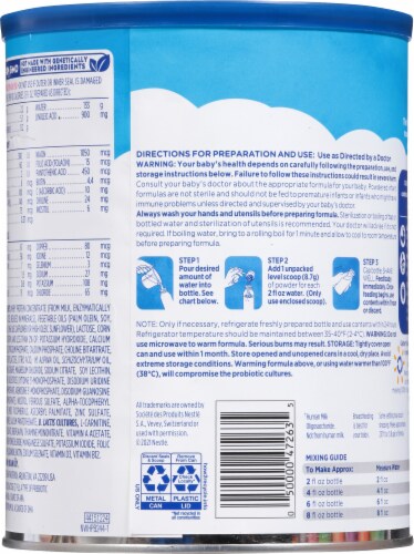 Gerber® Good Start GentlePro Everyday Probiotics Infant Formula with Iron Powder Perspective: back