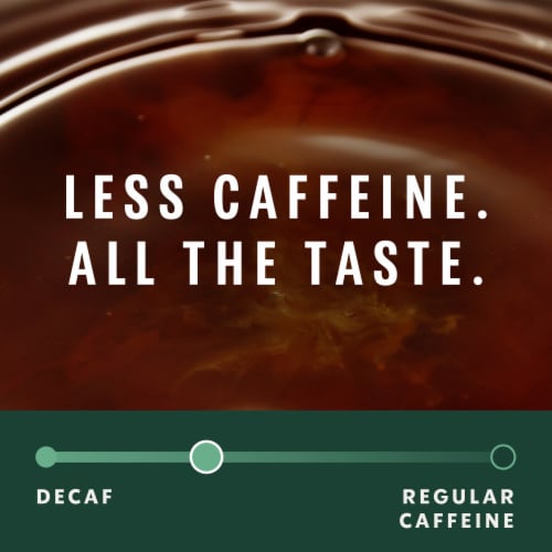 Starbucks Half-Caff House Blend Medium Roast K-Cup Coffee Pods Perspective: back