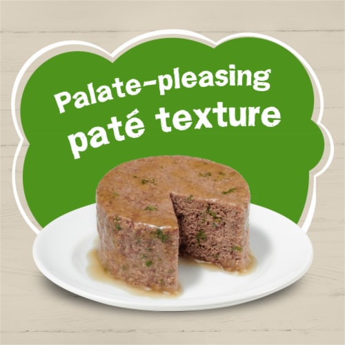 Friskies Farm Favorites Wet Cat Food Pate Salmon & Spinach Perspective: back