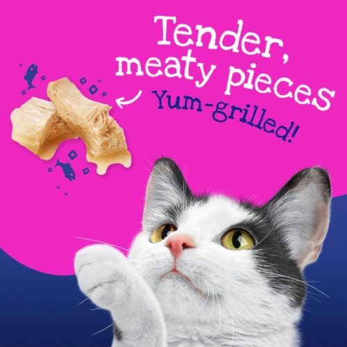 Friskies® Stuf'd & Sauc'd Jamm'n with Salmon & Shrimp Wet Cat Food Perspective: back