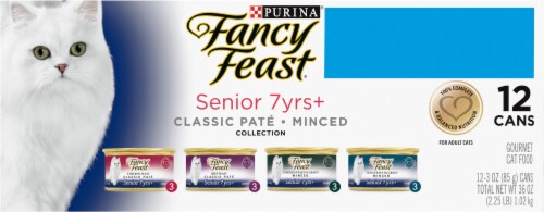 Fancy feast senior clearance cat food