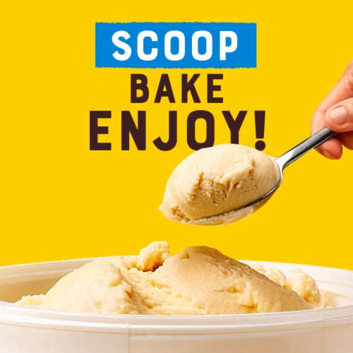 Nestle Toll House Sugar Cookie Dough Tub Ready to Bake Cookie Dough Oven Cookies Perspective: back