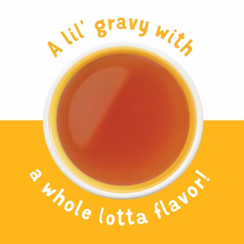 Purina Friskies Lil' Gravies Wet Cat Food Roasted Chicken Flavor Perspective: back
