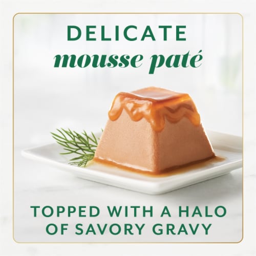 Purina Fancy Feast Gems Wet Cat Food Mousse Pate with Chicken and Halo of Savory Gravy Perspective: back