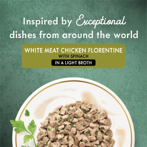 Purina Fancy Feast Medleys Wet Cat Food White Meat Chicken Florentine Perspective: back