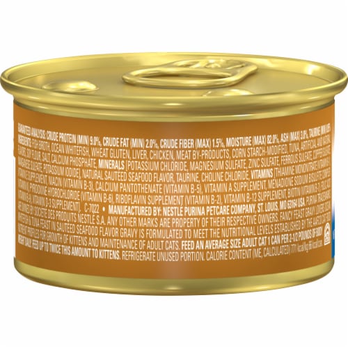 Fancy Feast® Gravy Lovers Ocean Whitefish & Tuna Feast Wet Cat Food Perspective: back