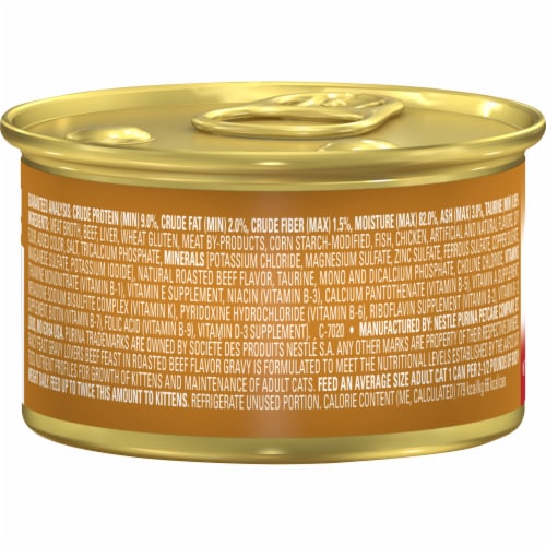 Fancy Feast Gravy Lovers Beef Feast Wet Cat Food Perspective: back