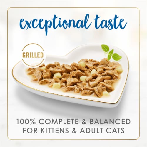 Purina Fancy Feast Delights Wet Cat Food Grilled Whitefish & Cheddar Cheese Feast in Gravy Perspective: back