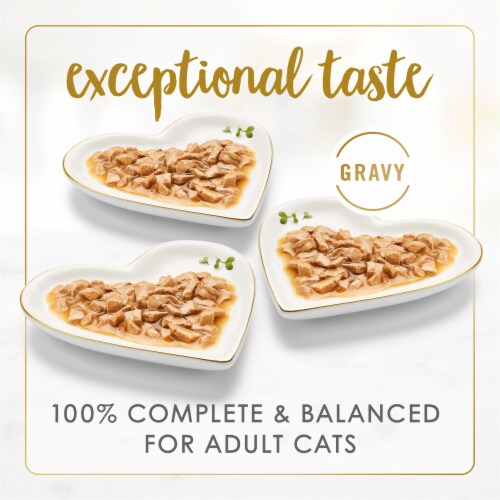 Purina Fancy Feast Gravy Lovers Grilled Wet Cat Food Variety Pack Perspective: back