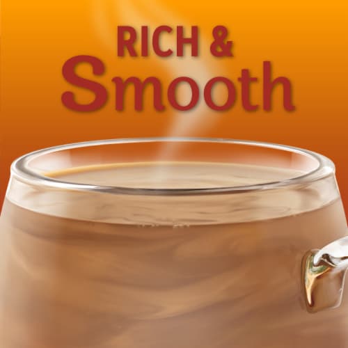 NESTLE COFFEE-MATE Caramel Latte Coffee Creamer Canister Perspective: back