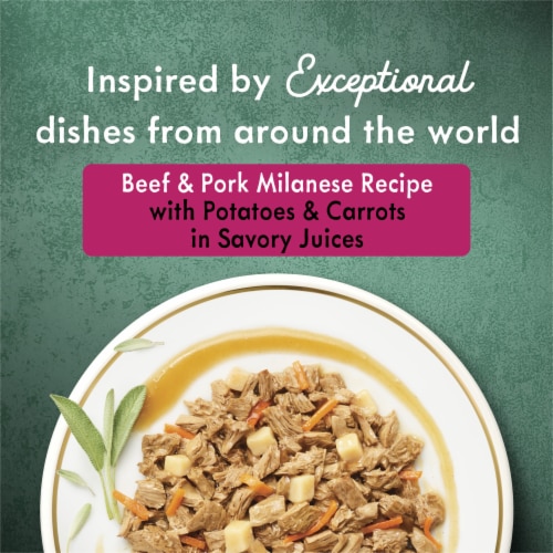 Purina Fancy Feast Medleys Beef & Pork Milanese with Carrots & Potatoes in Savory Juices Perspective: back