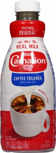 Nestle® Carnation® Sweetened Original Coffee Creamer Perspective: back