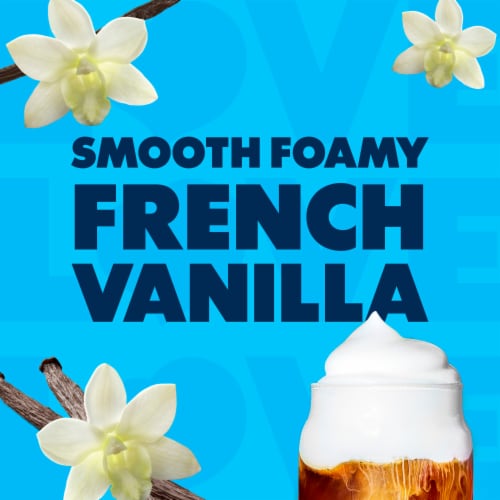 Coffee mate French Vanilla Flavored Cold Foam Creamer Non-Dairy 50 Servings Perspective: back