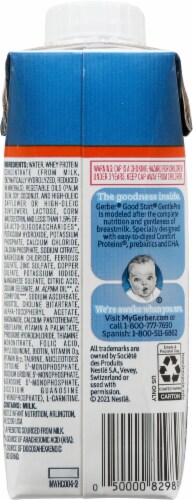 Gerber® Good Start® Prebiotics Milk Based Infant Formula Perspective: back