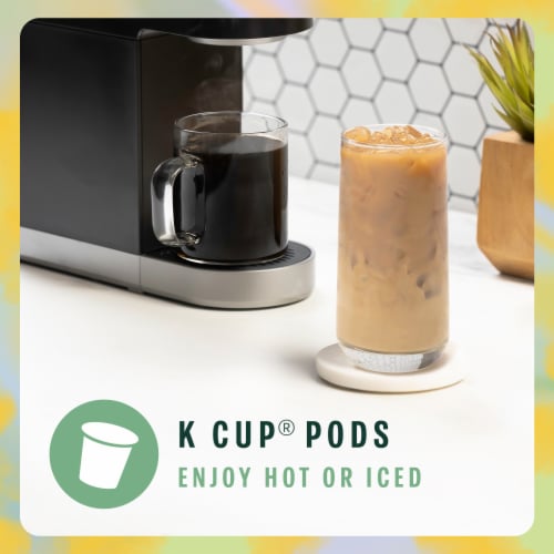 Starbucks K-Cup Coffee Pods Brown Sugar Cinnamon Flavored Coffee for Keurig Coffee Makers Perspective: back