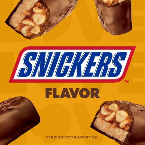 Coffee Mate Snickers Coffee Creamer Perspective: back