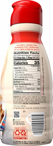 Coffee mate Cinnamon Toast Crunch Liquid Coffee Creamer Perspective: back