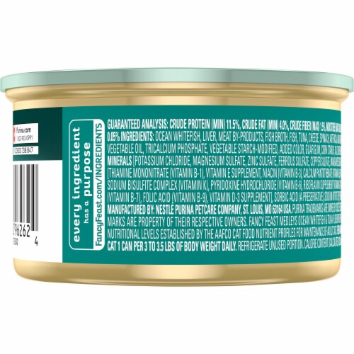 Fancy Feast Medleys Whitefish Tuna Florentine Wet Cat Food 3 oz Mariano s