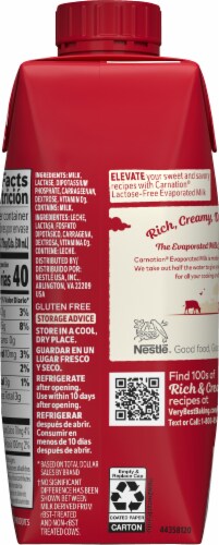 Nestle® Carnation® Lactose-Free Evaporated Milk Perspective: back