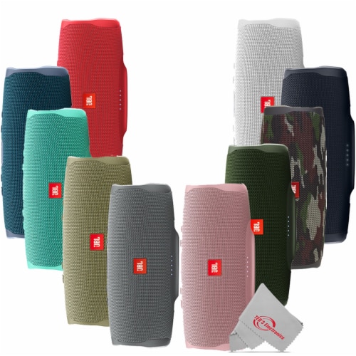 JBL Charge 4 Speaker - Black Perspective: back