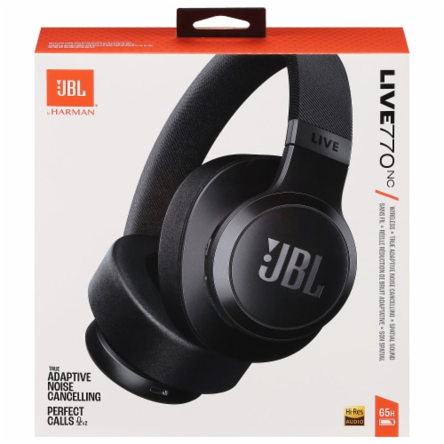 JB® Live Wireless Noise Cancelling Headphones - Black Perspective: back