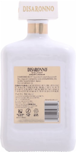 Disaronno Velvet Cream Liqueur Perspective: back