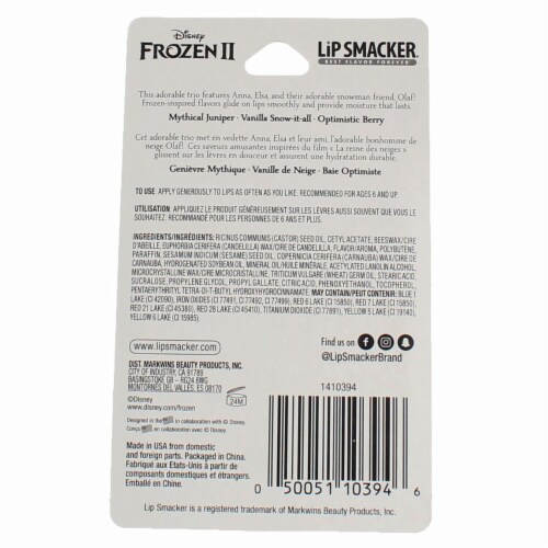 Lip Smacker® Frozen II Lip Balms Perspective: back