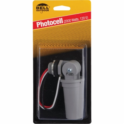 Bell® Outdoor Weatherproof 2000-Watt Swivel Photo Control Switch Perspective: back