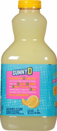 SUNNYD Lemonade Lemon Juice Drink Perspective: back