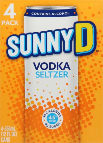 SunnyD™ Vodka Seltzer Perspective: back