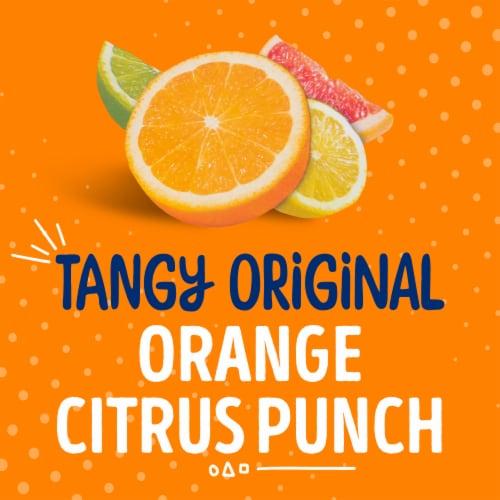 SUNNYD® Tangy Original Orange Juice Drink Perspective: back
