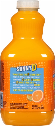 SunnyD Tangy Original Citrus Punch Perspective: back