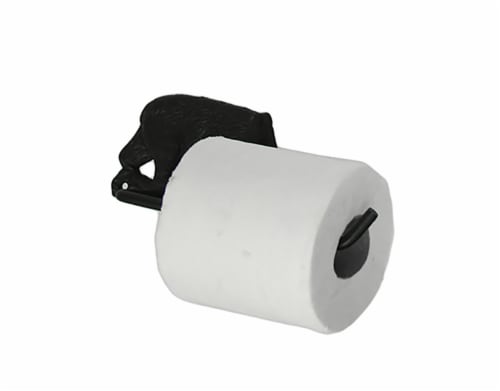 Bathroom Toilet Paper Holder Black - Dear Household