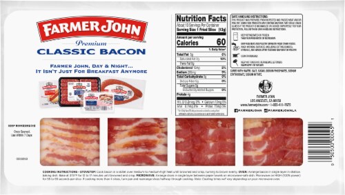 Farmer John Premium Bacon Perspective: back