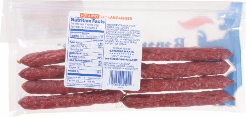 Bavarian Meats™ Lil Landjaeger Spicy Beef Stick Perspective: back