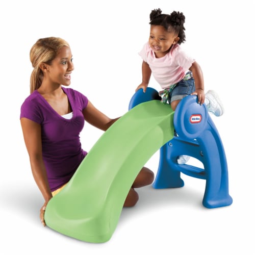 Little Tikes Junior Toddler Starter Play Slide with Easy Fold up Storage Green 1 Piece Smith s Food and Drug