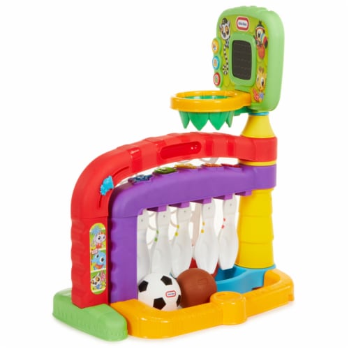 Little Tikes 643224P 3 in 1 Sports Zone Light Up Baby Toddler Toy with Sound 1 Piece City Market